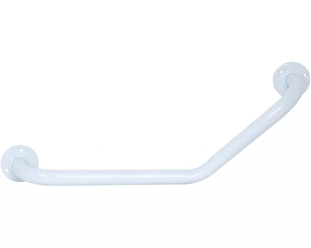 spirella Winkel-Haltegriff Edelstahl Weiss 54 cm