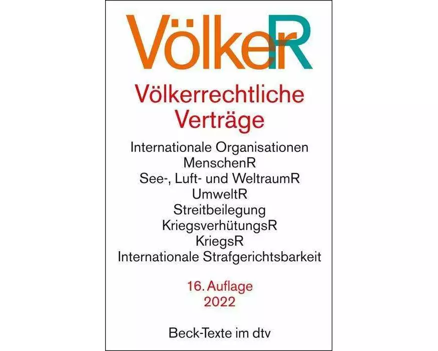 Völkerrechtliche Verträge