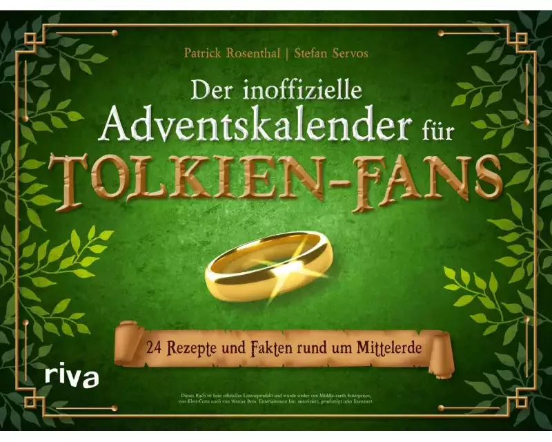 Der inoffizielle Adventskalender für Tolkien-Fans