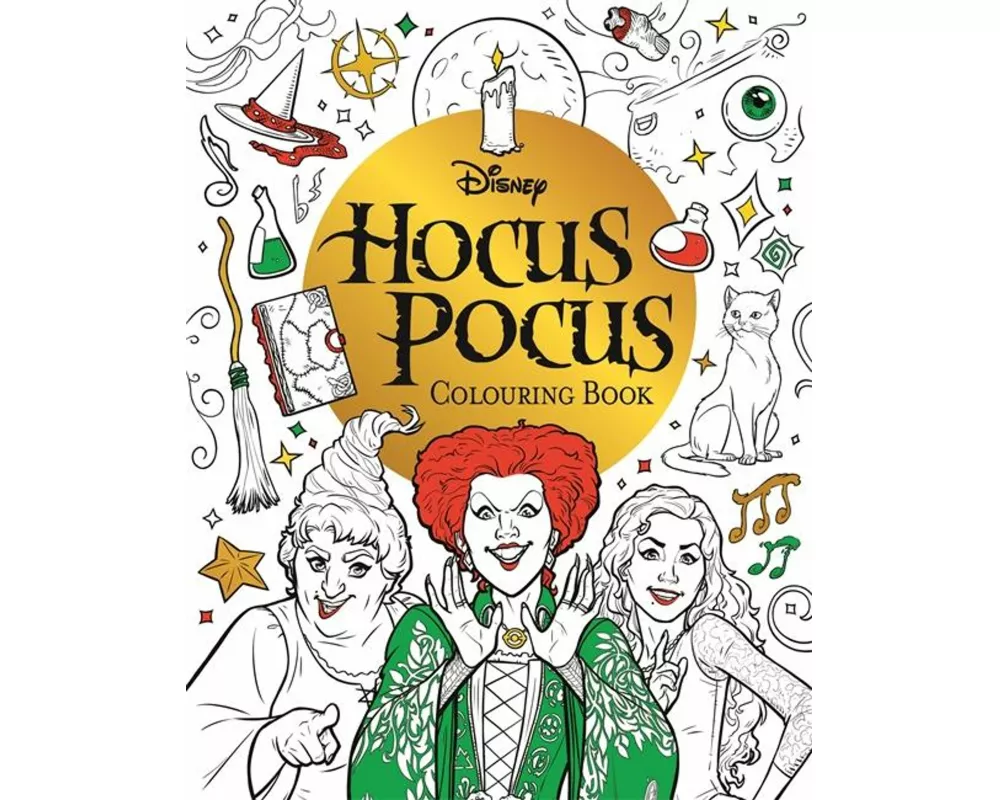 Disney Hocus Pocus Colouring Book