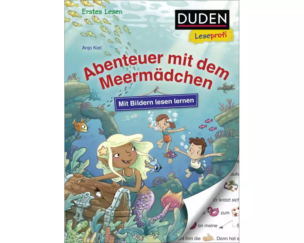 Duden Leseprofi – Mit Bildern lesen lernen: Abenteuer mit dem Meermädchen