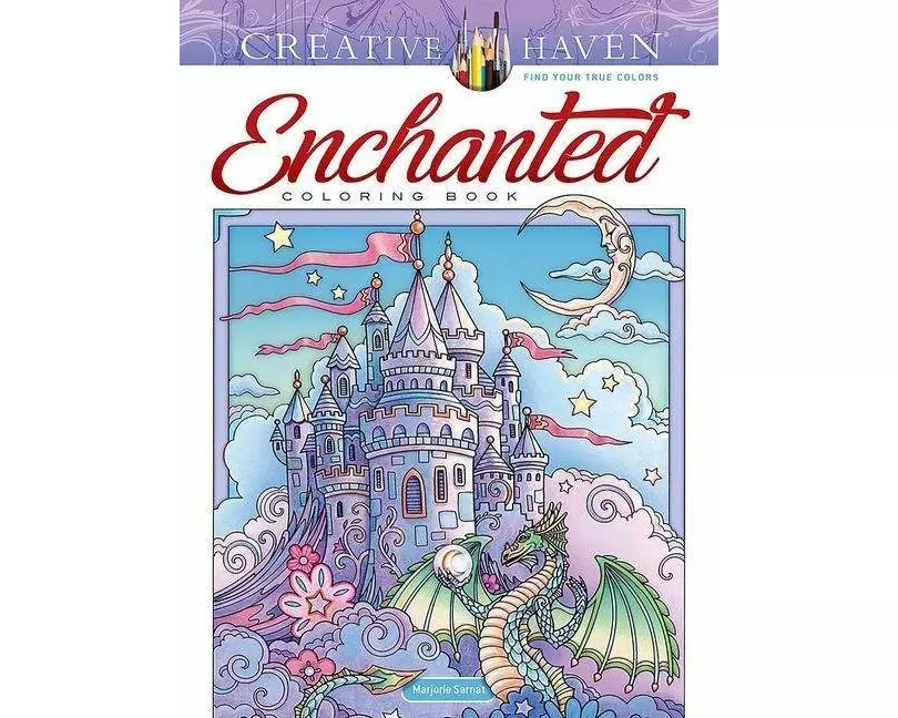 Creative Haven Enchanted Coloring Book