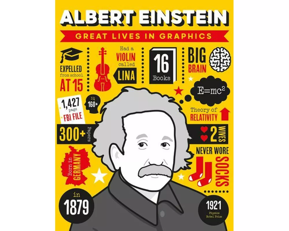 Great Lives in Graphics: Albert Einstein