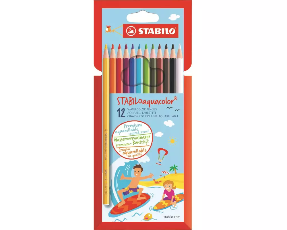 STABILO Farbstifte Kids Design, 12 Stück