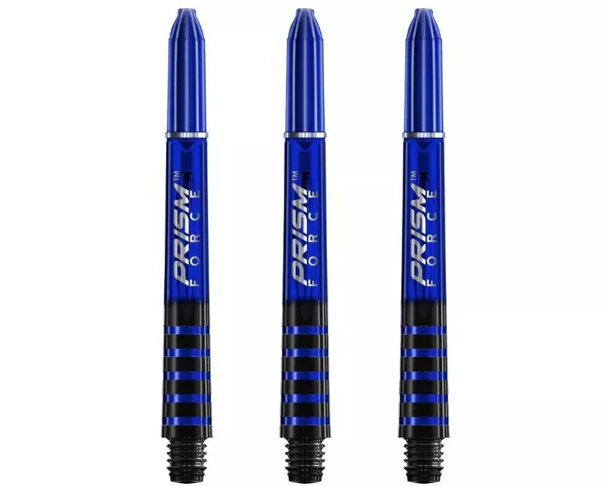 Winmau Shaft Prism Force Intermediate 41 mm, 3 Stück – Blau