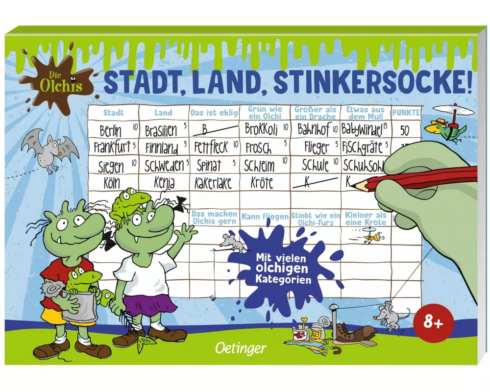 Die Olchis. Stadt, Land, Stinkersocke!