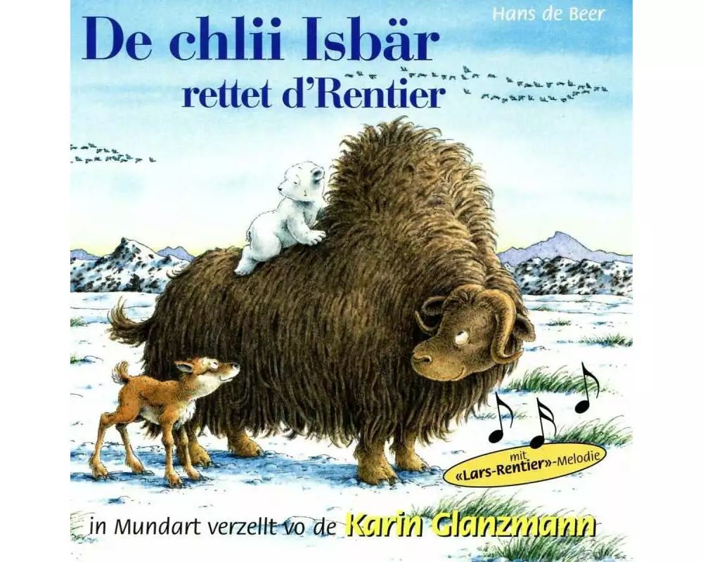 De chlii Isbär rettet d'Rentier