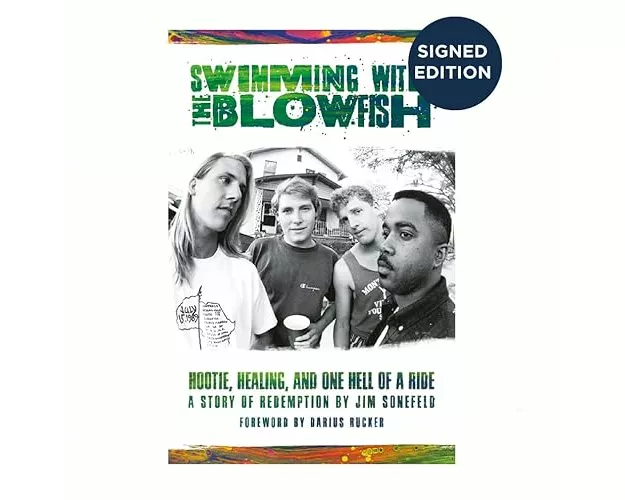 Swimming With The Blowfish Signed