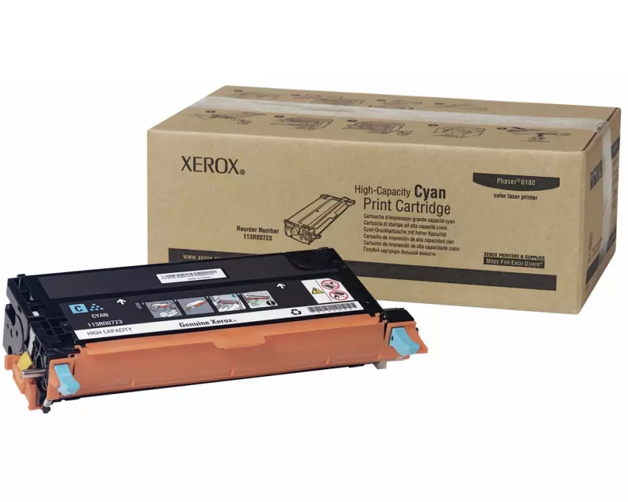 XEROX XFX Toner Cyan for Phaser 6180 high Capacity 6.000 pages
