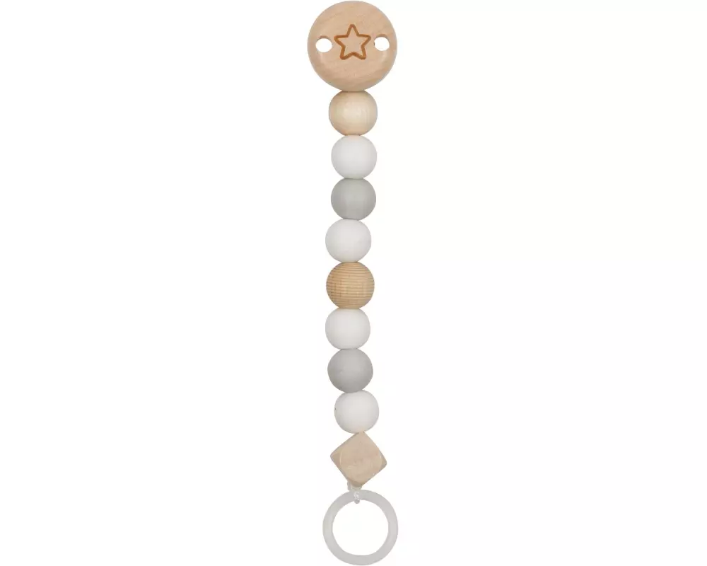 Goki Nuggikette Stern Grau