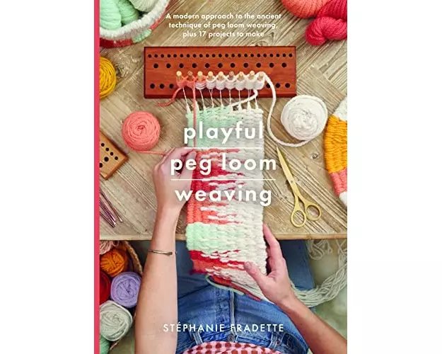 Playful Peg Loom Weaving