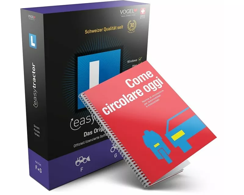 easytractor F,G 2022/2023 mit Buch Italienisch