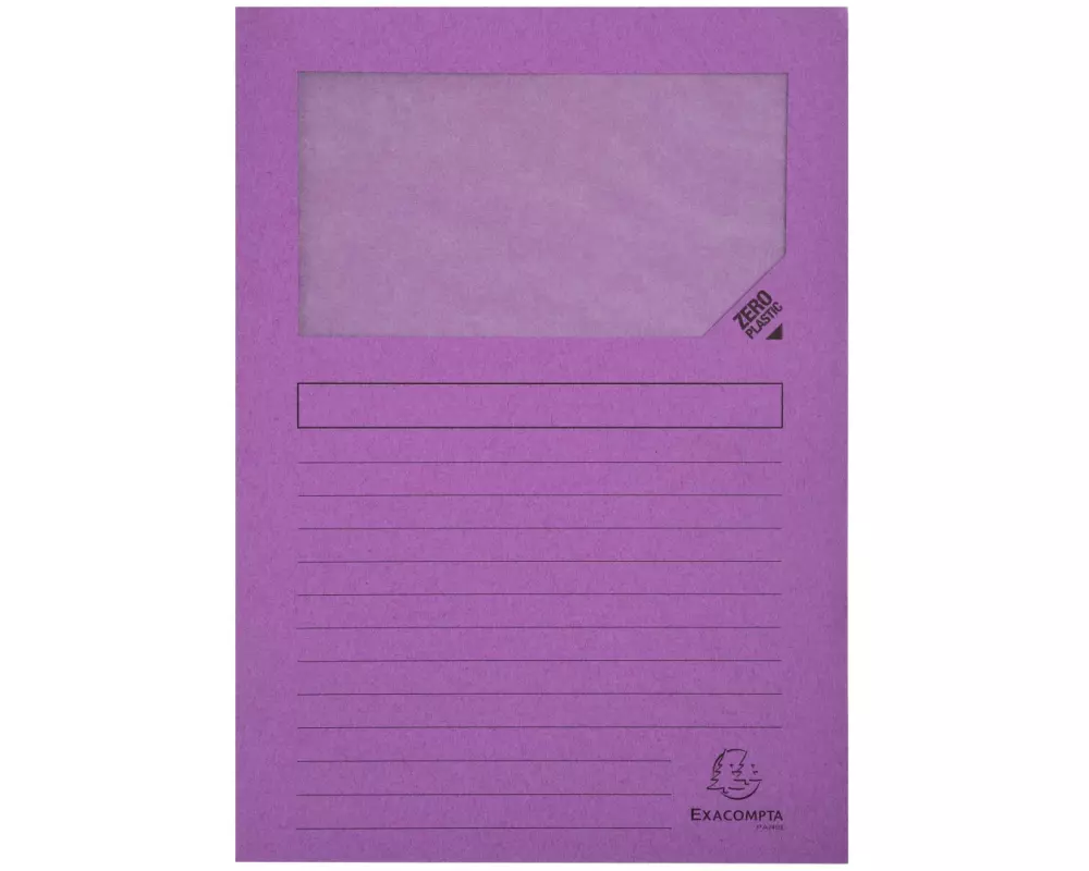 Exacompta Sichthülle Forever Violett, 100 Stück
