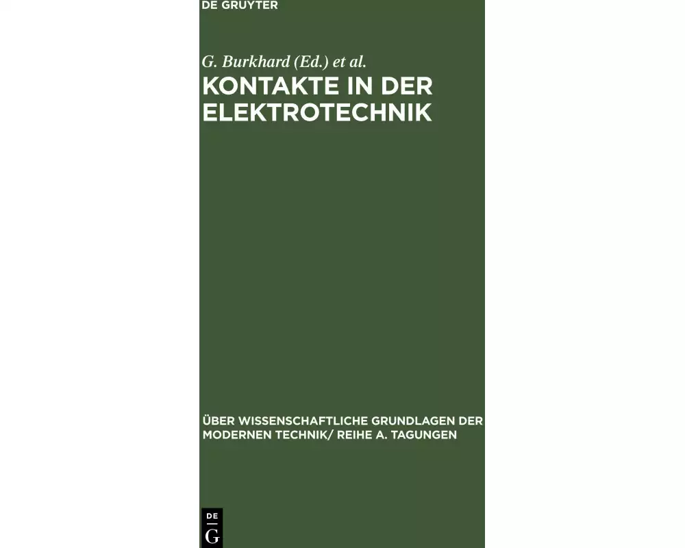 Kontakte in der Elektrotechnik