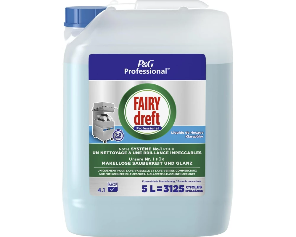 Fairy Professional Klarspüler für Spülmaschinen 5 l