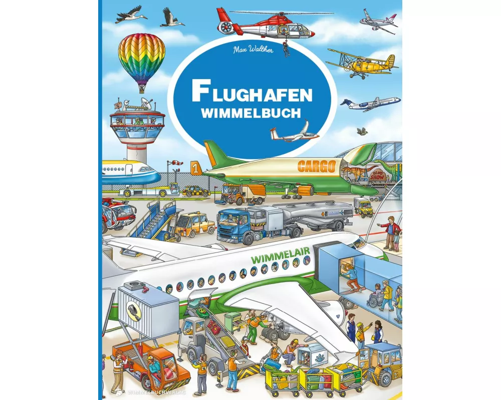 Flughafen Wimmelbuch