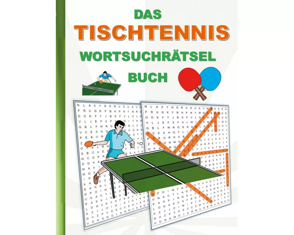 Das Tischtennis WortsuchrÄtsel Buch