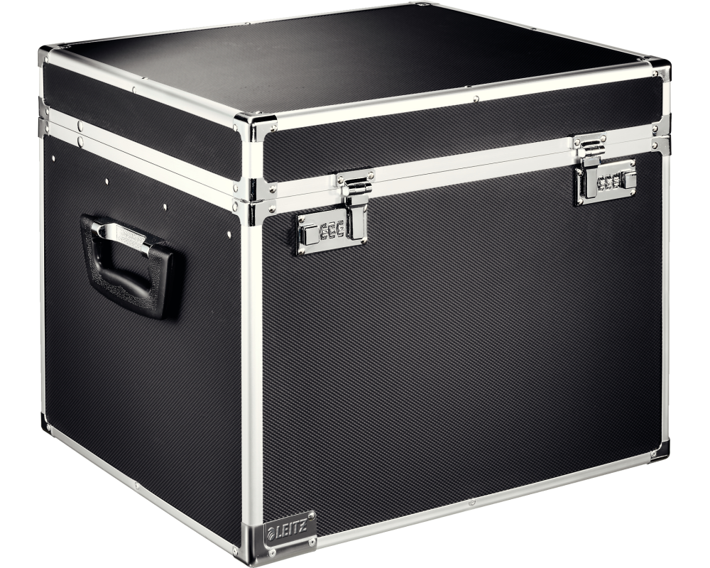 LEITZ Hängemappenbox 6714-00-95 39.8x34.5x37.5cm, schwarz/ch.