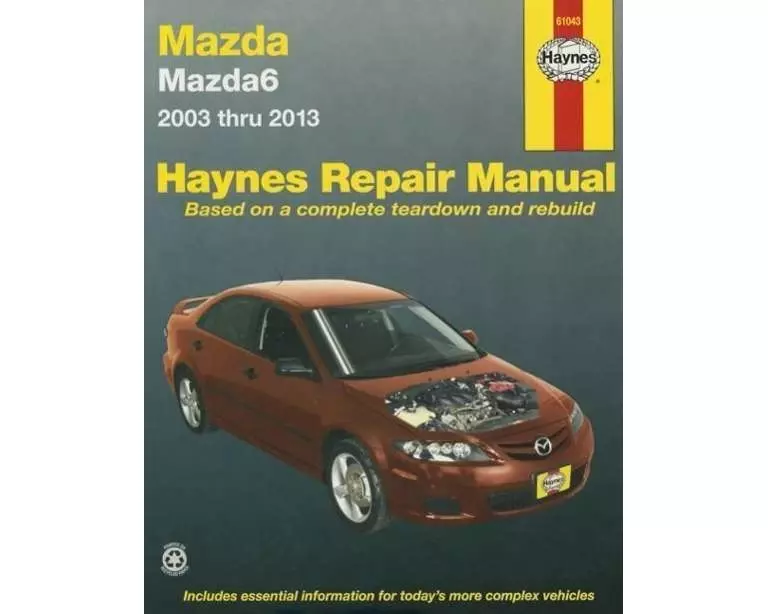Mazda6 (2003-2013) Haynes Repair Manual (USA)