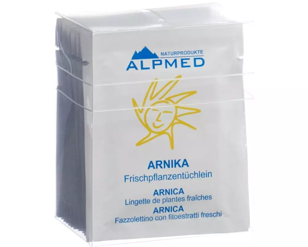 Alpmed Frischpflanzentüchlein Arnika 13 Stück