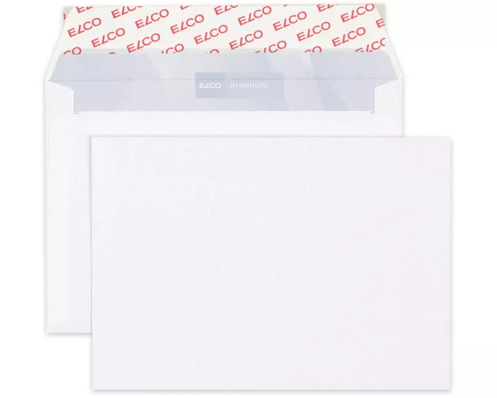 ELCO Couvert Premium C6 ohne Fenster, 500 Stück