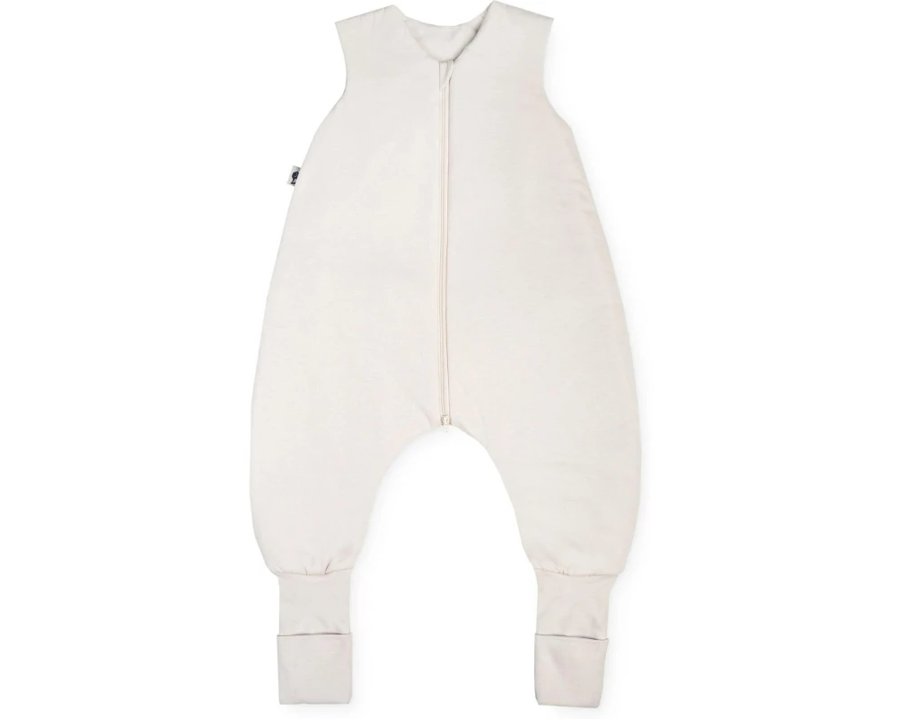 Julius Zöllner Baby-Schlafoverall Jersey uni oatmeal 80