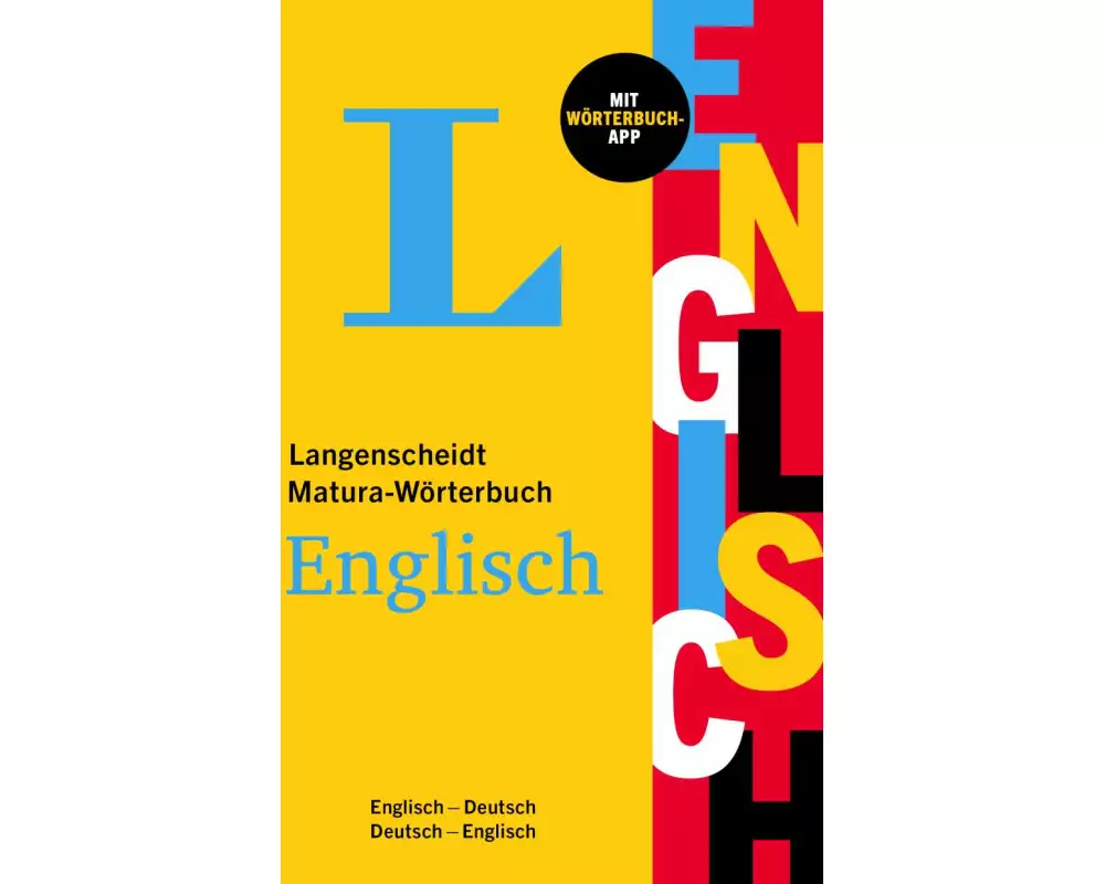 Langenscheidt Matura-Wörterbuch Englisch