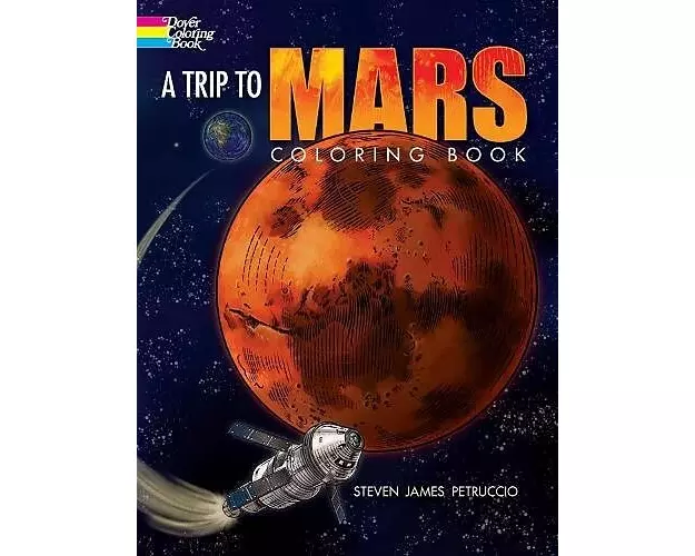A Trip to Mars Coloring Book