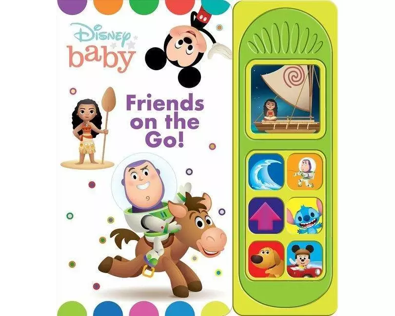 Disney Baby: Friends on the Go! Sound Book