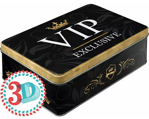 Vorratsdose Flach. Achtung / VIP Exclusive