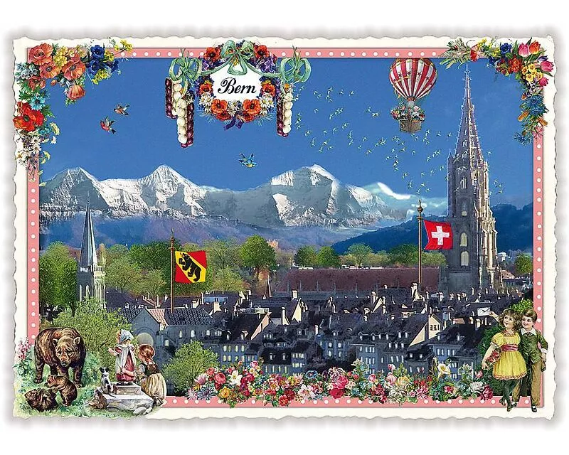 Postkarte / Bern