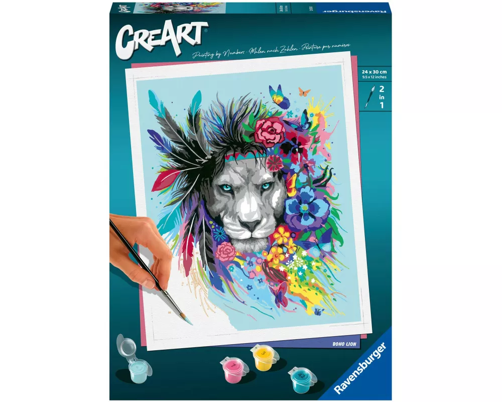 CreArt Adults Trend - Boho Löwe