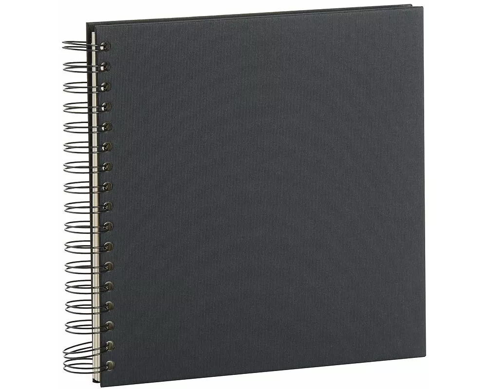 S.O.H.O. Schwarz - Wire-o-Fotoalbum 60/230x230 mm, offwhite