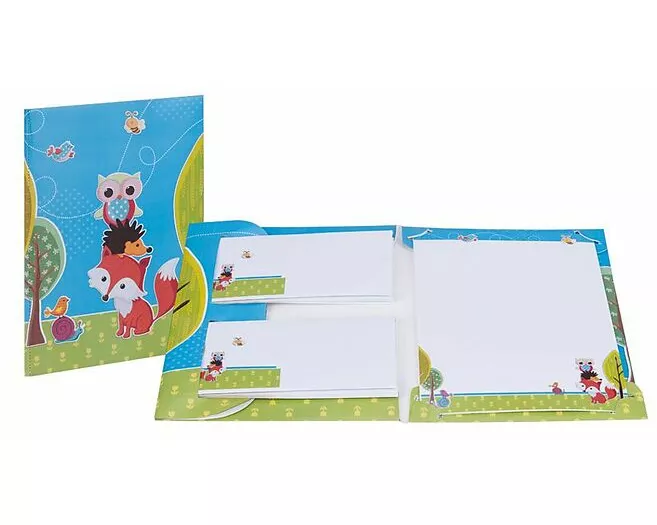 Waldtiere - Briefpapierpack 10/10 - 165x235/90x177