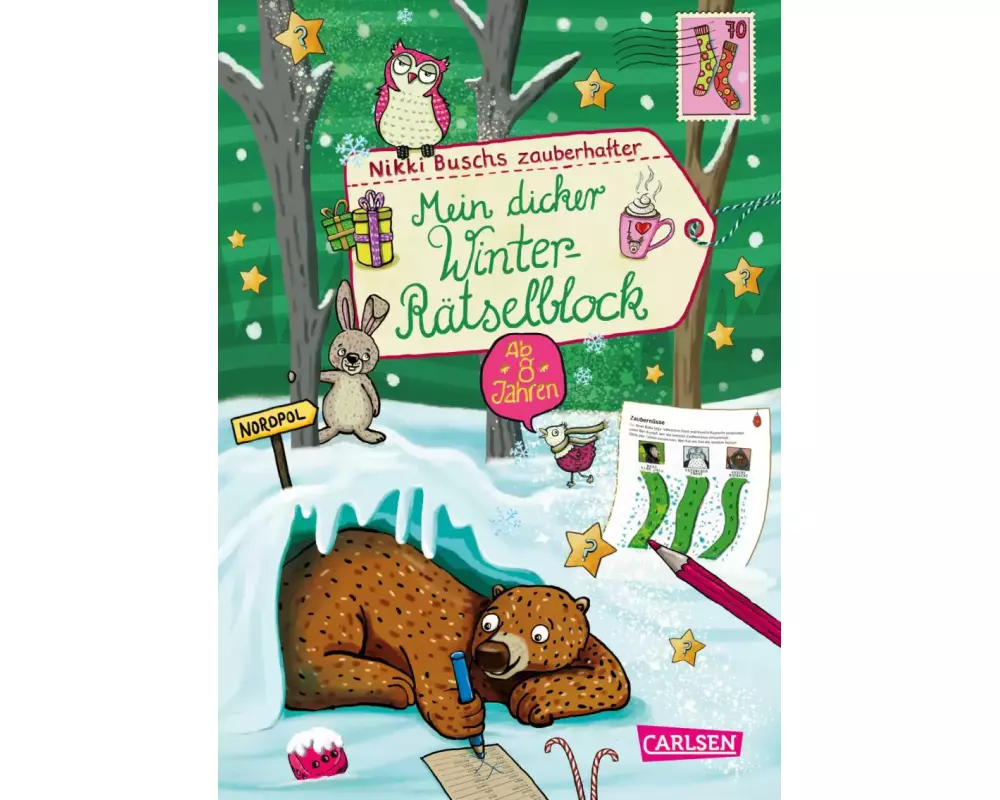 Mein dicker Winter-Rätselblock