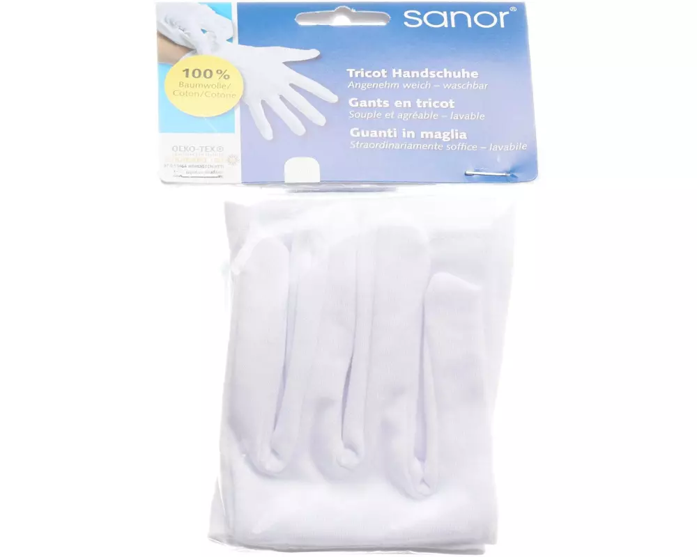Sanor Tricot Handschuhe Grösse S, 1 Paar