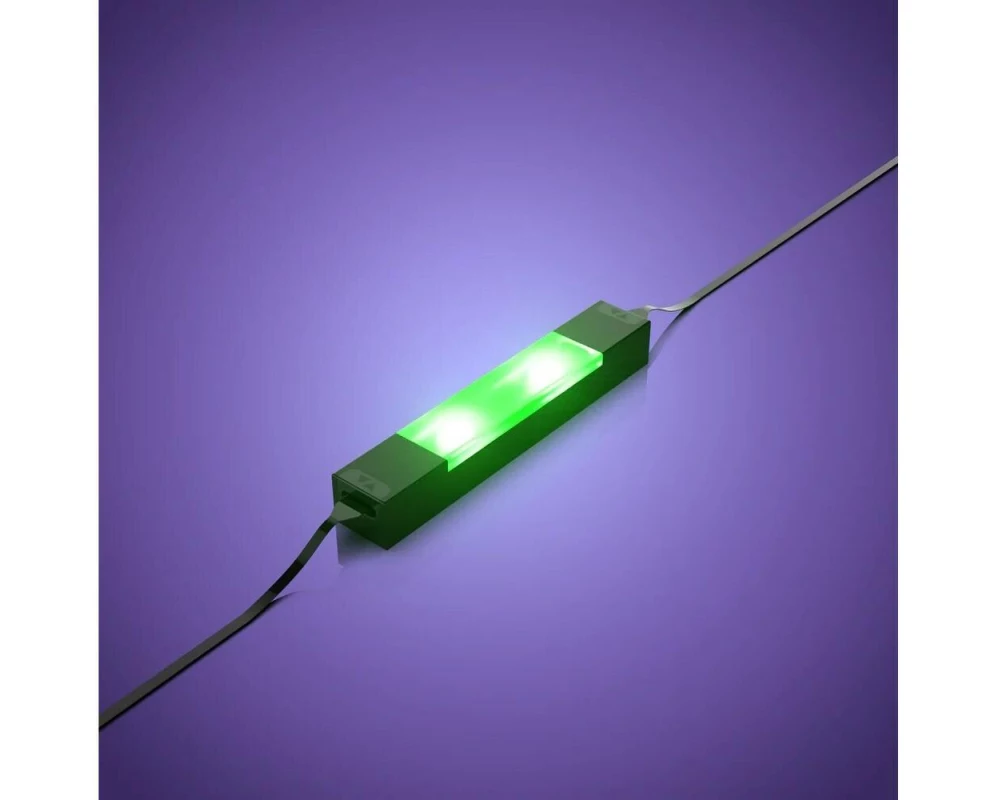 Light My Bricks 2.0 Meteor LED-Baustein 1 x 6 Grün 2er Pack