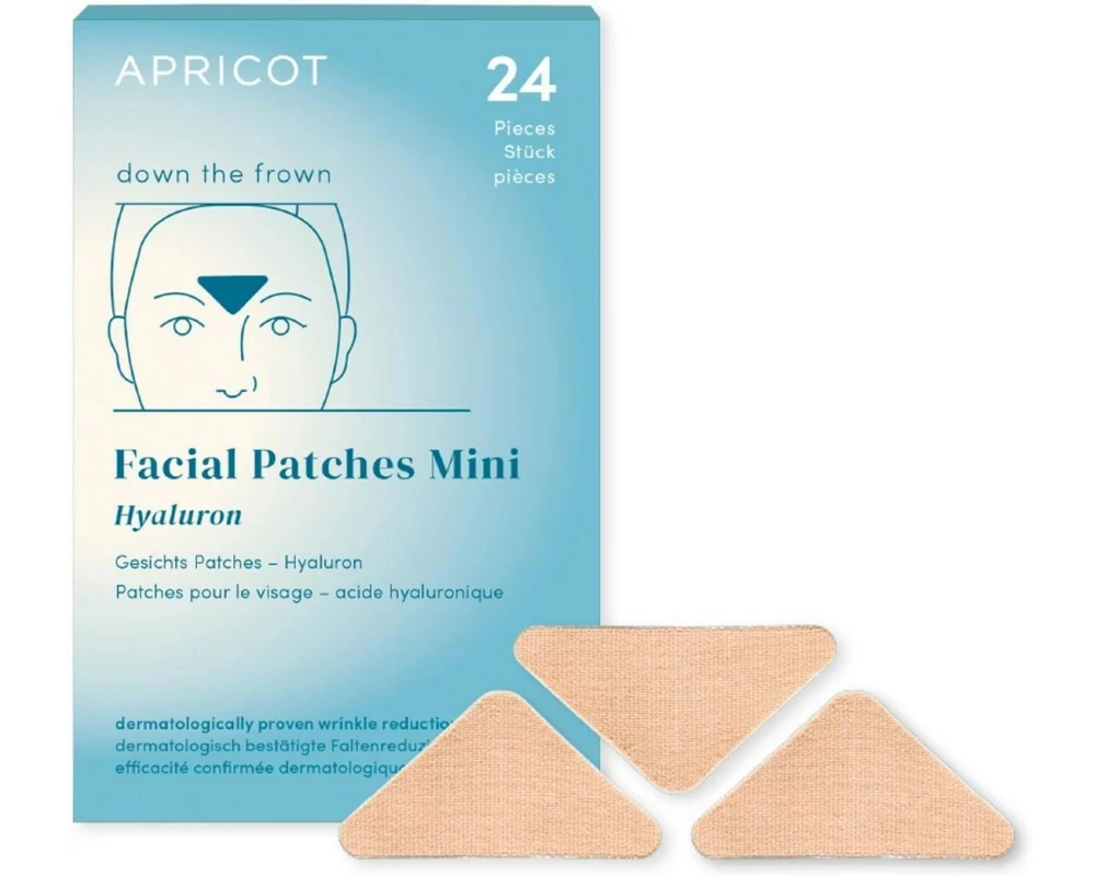 Apricot Down the Frown Mini Patches 24 Stück