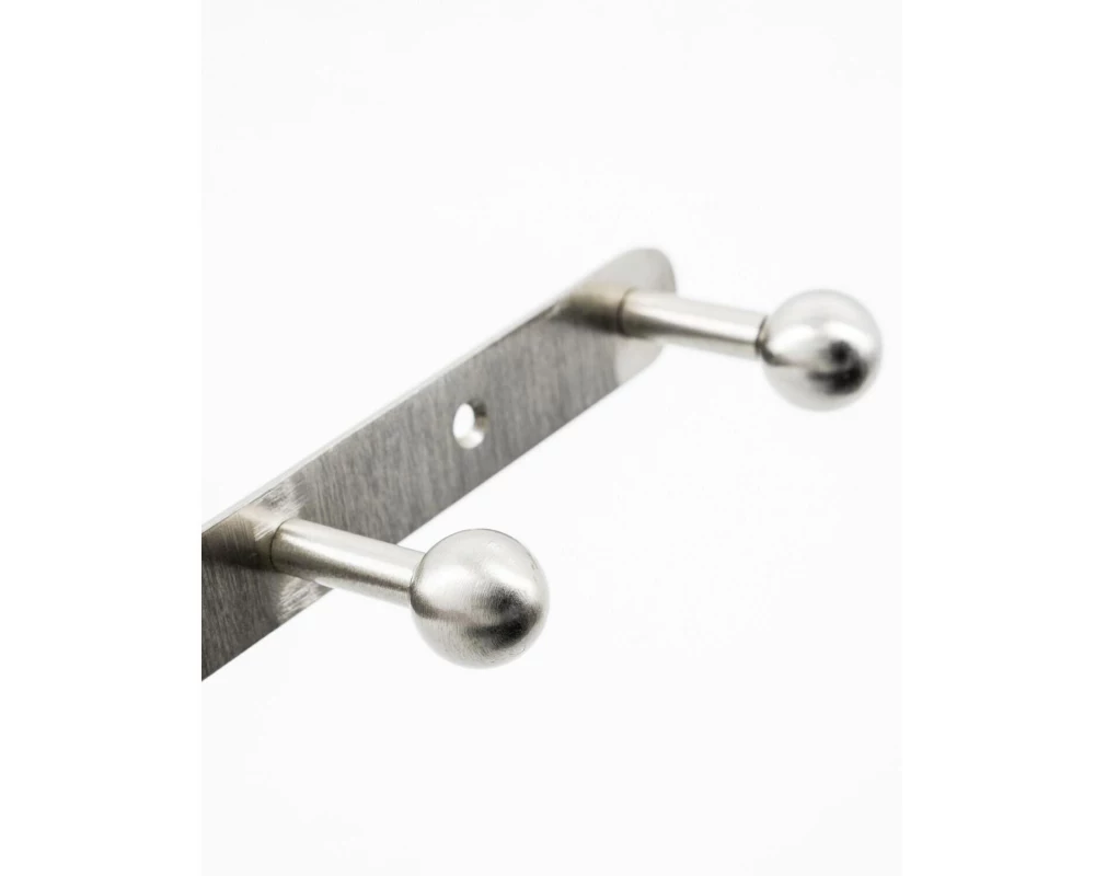 House Doctor Wandgarderobe Ball 35 cm x 2 cm, Silber