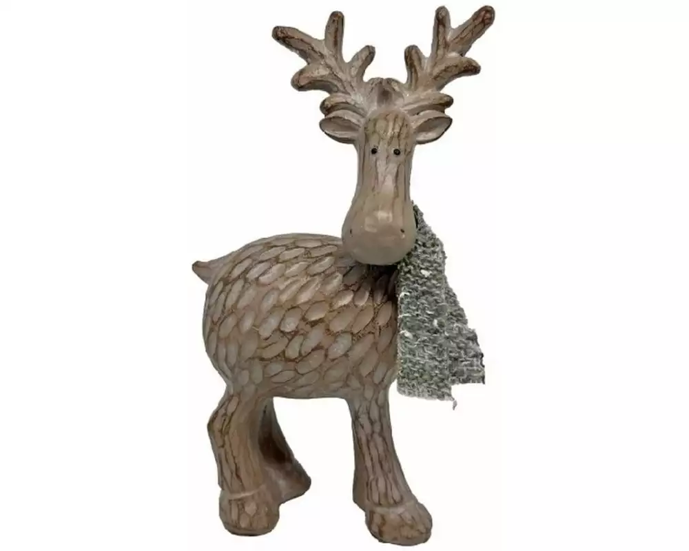 Dameco Weihnachtsfigur Rentier 21.5 cm, Braun