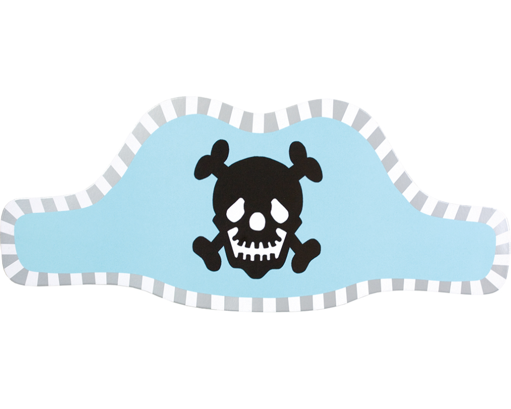 JABADABADO Piratenhut 8 Stück Z17189 schwarz