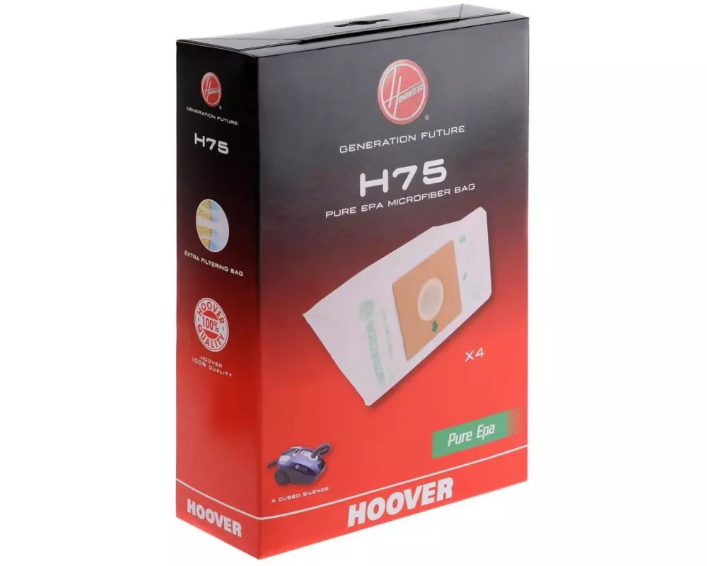 Hoover Staubfilterbeutel H 75 4 Stück