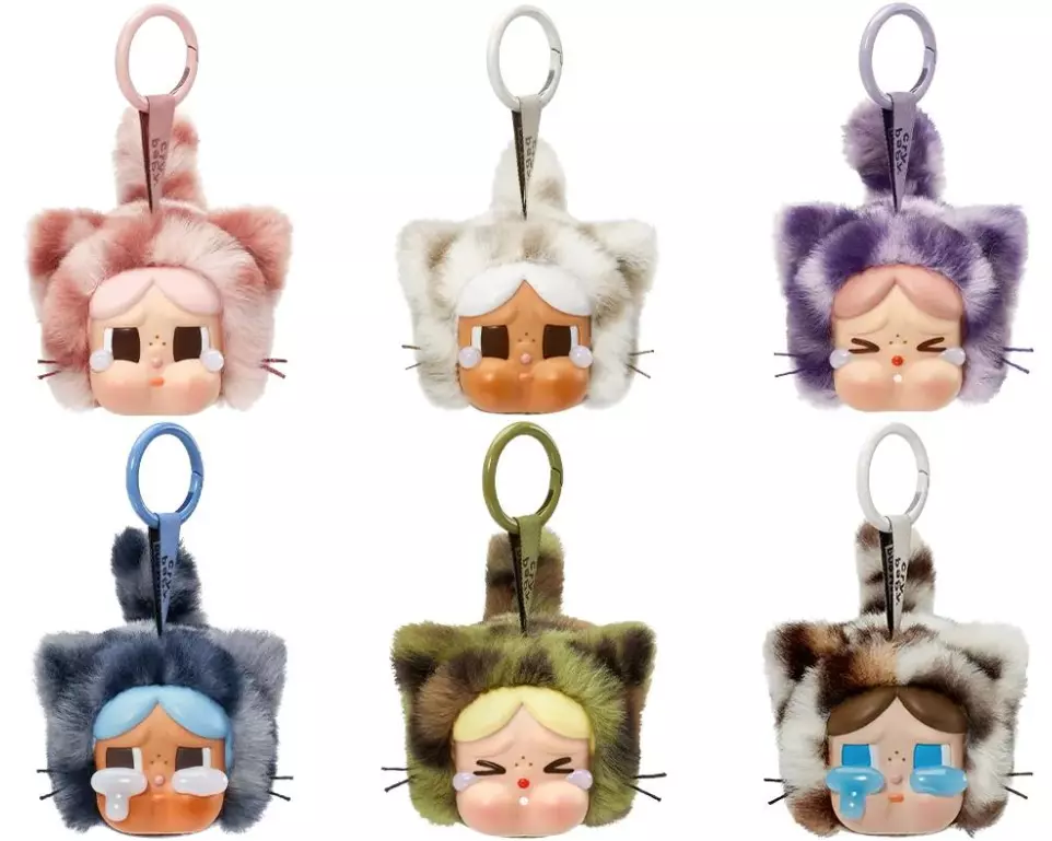 Pop Mart Plüsch-Anhänger Labubu Crybaby Wild but Cutie