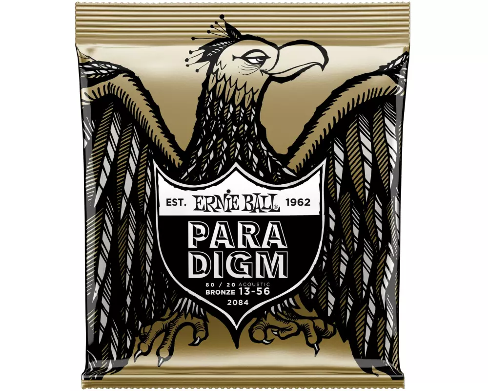 Ernie Ball Gitarrensaiten 2084 Paradigm Bronze 80/20 – Medium 13-56