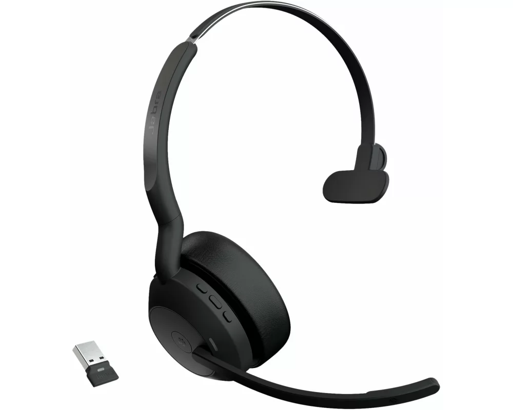 Jabra Headset Evolve2 55 Mono MS, USB-A