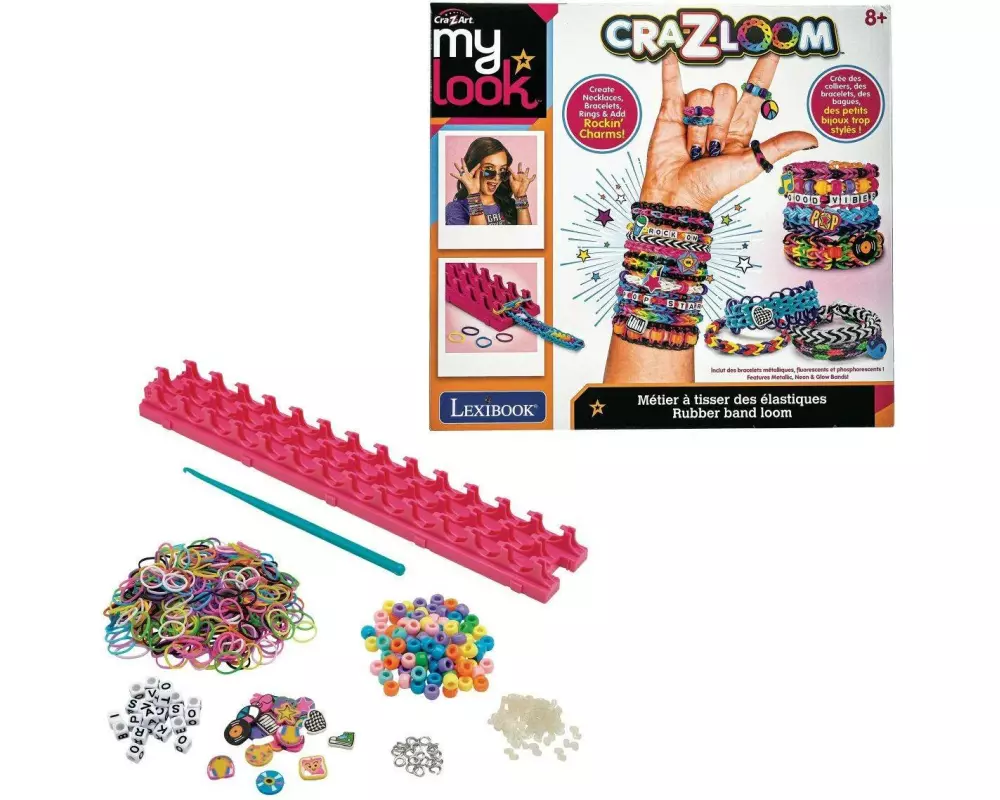 Cra-Z-Art Kreativset My Look Gummis Kunststoff