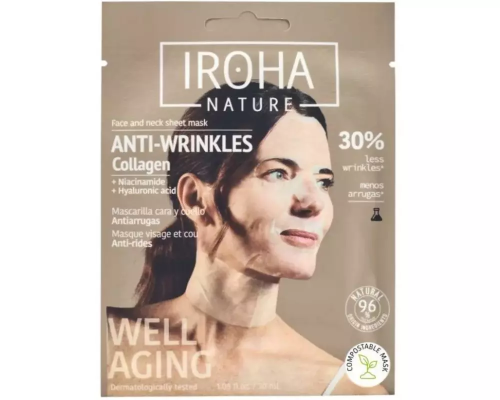 iroha Disposable Fabric Face Mask 30 ml