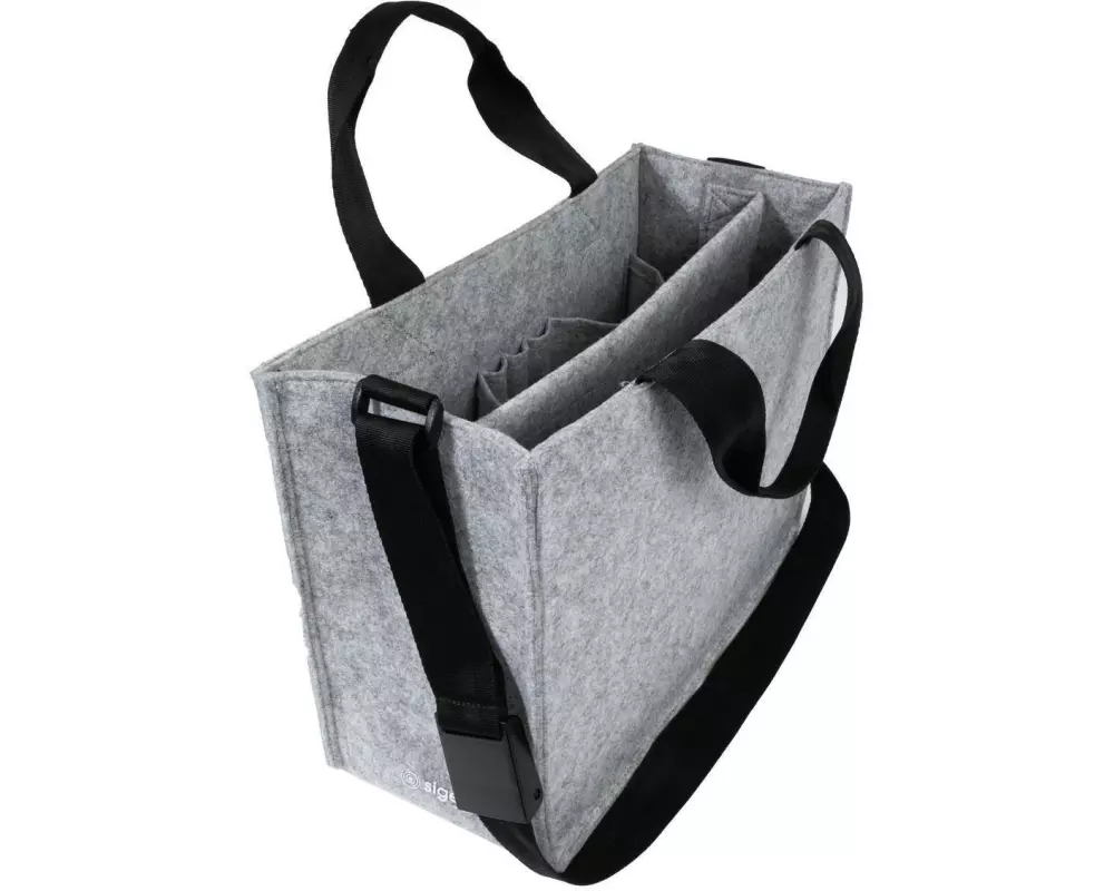 Sigel Desk Sharing Bag Classic M, Hellgrau 15.4"