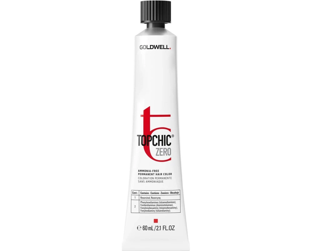 GOLDWELL Permanente Haarfarbe Topchic Zero 7N Mittelblond 60 ml 60 ml