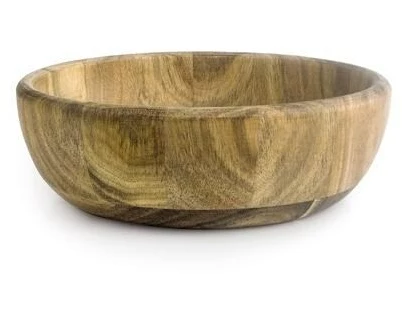 Ibili Schale aus Akazienholz 20 x 6.6 cm 1 Stück, Braun